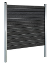 Kirkedal Alu hegn startsæt 184 x 180 cm